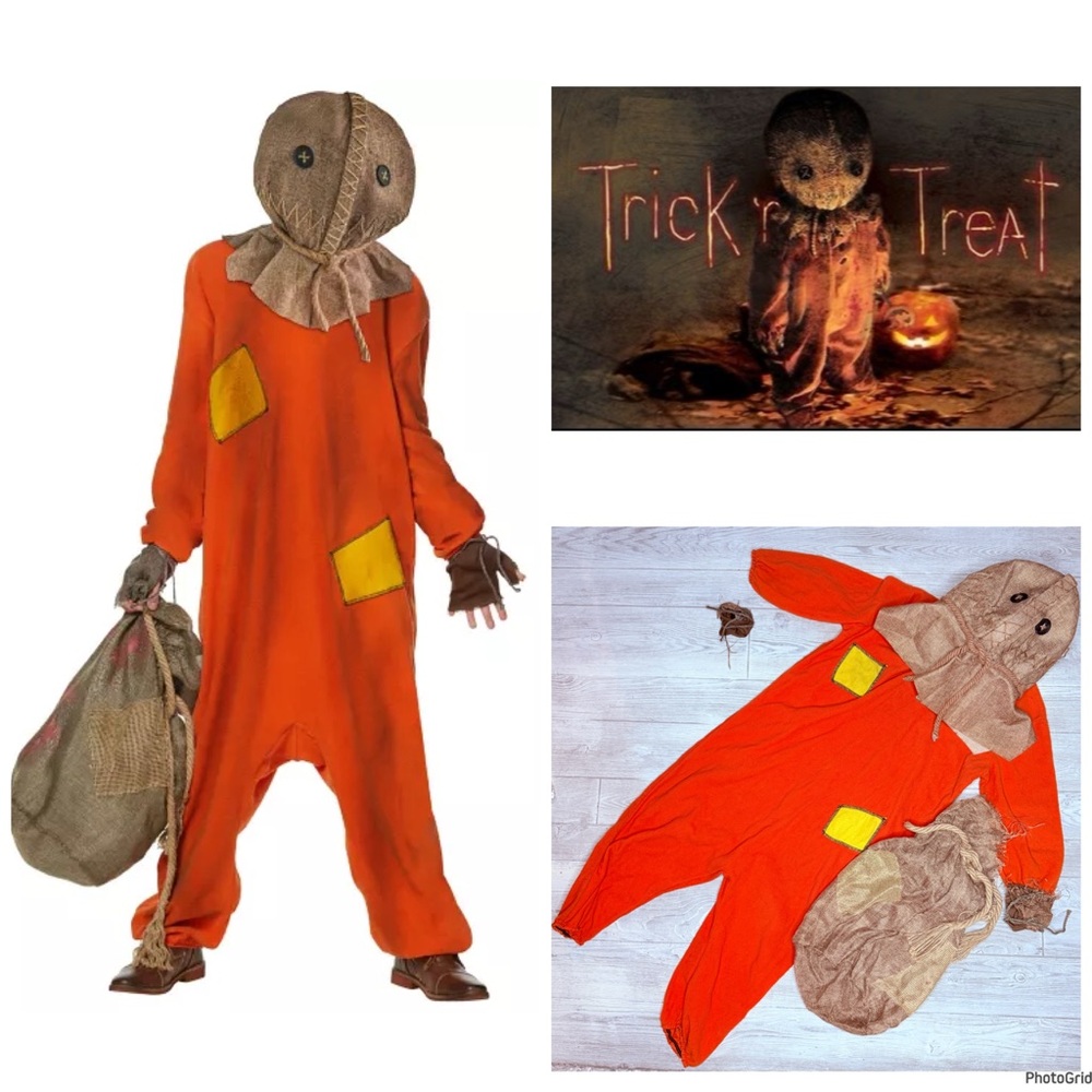 Trick or treat Sammy Halloween costume cosplay with outfit mask tray bag gloves